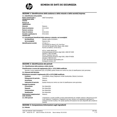 Cartuccia inkjet 57 HP 3 colori  C6657AE